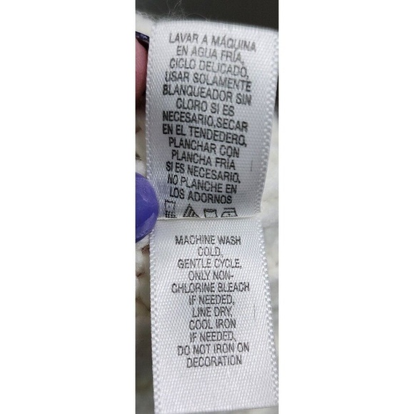 Joe Boxer Knit Scarf Rhinestone Embellished Fringe Winter OSFM - Picture 5 of 6